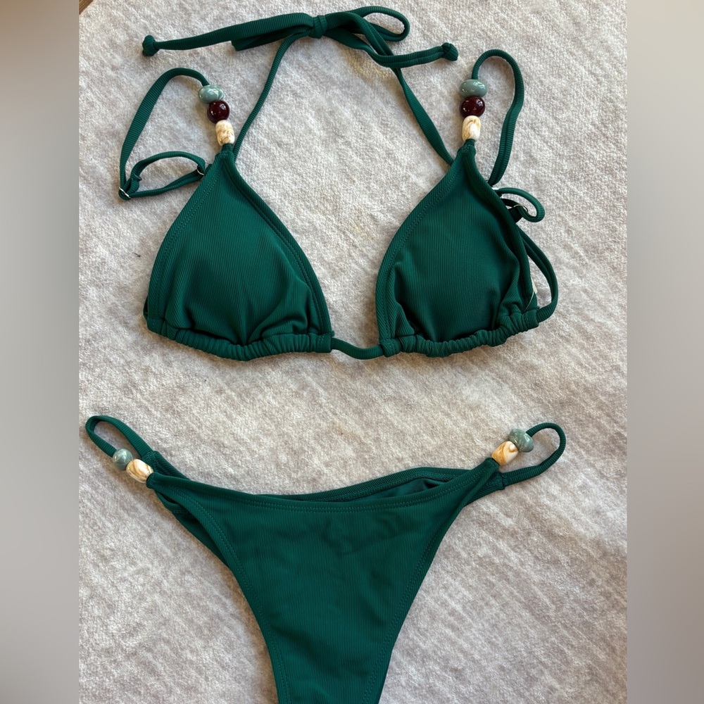 Emerald Green Bikini Set
